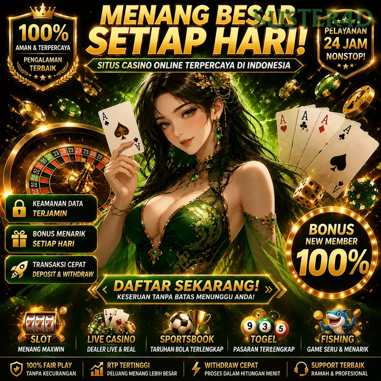Ikon aplikasi suster4d resmi